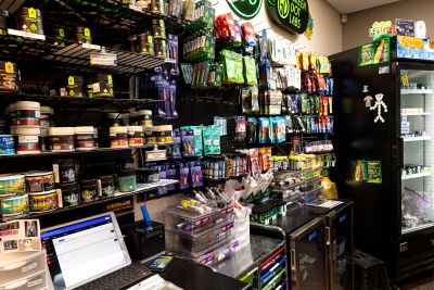Doc's Apothecary inside the dispensary store